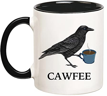 Fonhark Cawfee Tasse für Vogelliebhaber, Vogelbeobachtung, 325 ml