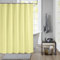 meioro Tende da Doccia a Tinta Unita,Peva Impermeabile Tenda da Bagno Include Ganci per Tende, Antimuffa Tenda Doccia Fodera per Vasche da Bagno (Giallo Chiaro, Larghezza 120cm x Altezza 180cm)