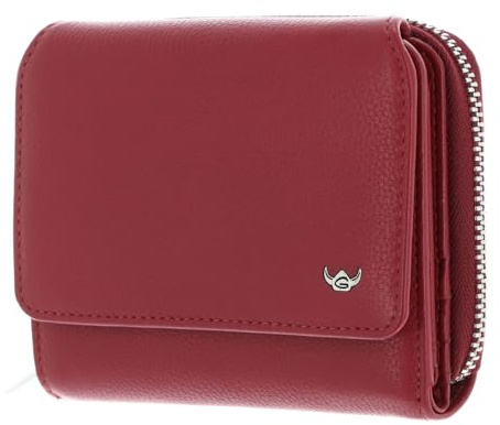 Golden Head Leder Geldbörse Madrid RFID Protect RV-Börse 3316 Rot