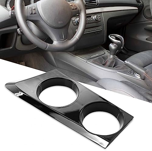 Cakievro Porte-bouteilles de voiture résistant à l'usure modifié pour pare-brise de voiture Porte-gobelet latéral pour B-mw Série 1 E87 2004-2011