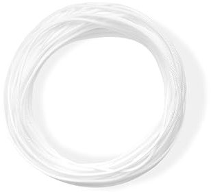 Realm Roman Blind Cord 1.2mm String For Austrian Festoon Cording (White, 1m)