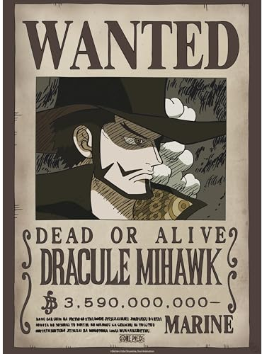GB eye - ONE PIECE Poster Wanted Mihawk Wano (52x38cm)
