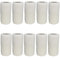 VIERSHU 10 Rollen Selbstklebender Elastische Verband Gipsbinden Bandage Haftbandage Selbsthaftende Wasserfest Binde Sport Tape für Knie Beine Hand Wrist und Sprunggelenk 10cm x 4.5m (Weiß)