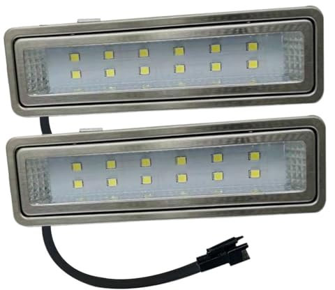 Hohota 2Pcs DC 12V Cooker Bulb Light 1.5W 120mm Under Cabinet Range Duct Exhaust Fan Light Lamp(with SM Connector)