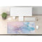 Woutay Desk Pad,Pink Blue Marble,Mouse Pad Gaming Large Desk Pad
