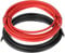 QWORK® Câble de véhicule 6 mm², silicone câble 5 m rouge & 5 m noir, câble électronique de véhicule