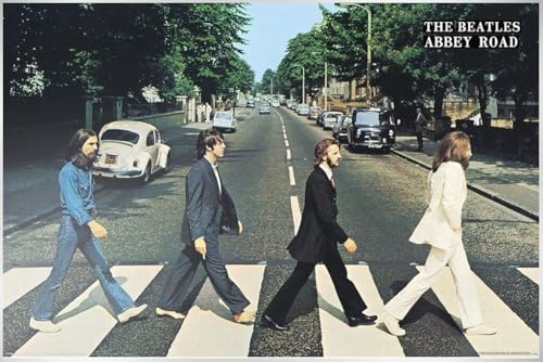 Grindstore The Beatles Abbey Road Maxi-Poster, laminiert
