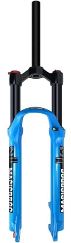 KUNYOS 26 27,5 29 Zoll Mountainbikes Federgabel 1-1/8 Straight/Tapered Air Gabel 120 Mm Federweg Vorderradgabel 9 * 100 Mm QR Scheibenbremsen,Manual Lock a,29inch