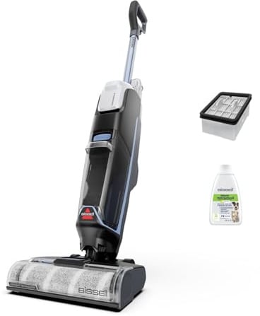 Bissell CrossWave Edge Kabelloser Nass- & Trockensauger 4326N | Leistungsstarke Reinigung von Tierhaaren, Nasssauger mit ZeroGap-Technologie, Wischsauger