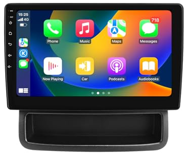 Ossuret Autoradio pour Renault Trafic/Opel Vivaro (2010-2014), 10.1 Pouces Android 13 écran Tactile 2+32 Go Navigation GPS avec Carplay Android Auto WiFi Bluetooth USB Commande au Volant