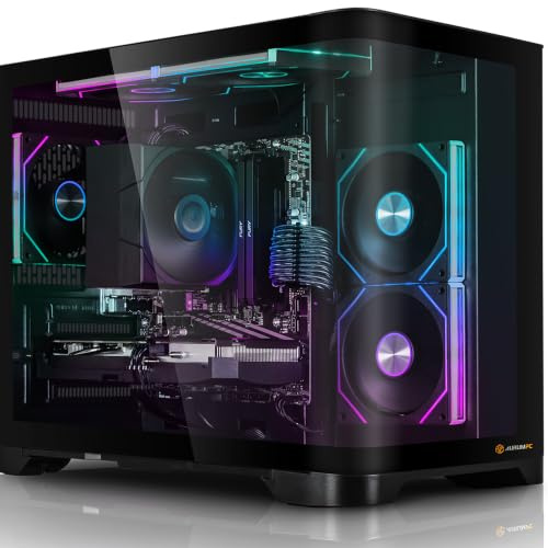 Aurum Gaming PC Ryzen 5 7500X3D • GeForce RTX5070 12GB • 32GB DDR5 • 1000GB M.2 SSD • Windows 11 • Luftkühlung • WLAN • Gamer PC Computer Gaming Rechner