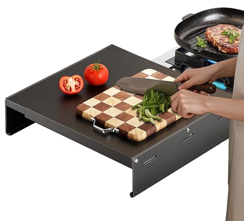 Cache Plaque de Cuisson Couvercles Extensibles pour Dessus de Cuisinière à Gaz pour Plaque de Cuisson, Noodle Board Réglable de 30 à 60 cm pour Plaque de Cuisson(39.5x9cm(15.6x3.5in))