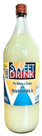 Latte di Mandorla 2l | Sweet Drink Mandorla Formato Famiglia | Per Bibite e Gelati | Bottiglia da 2l