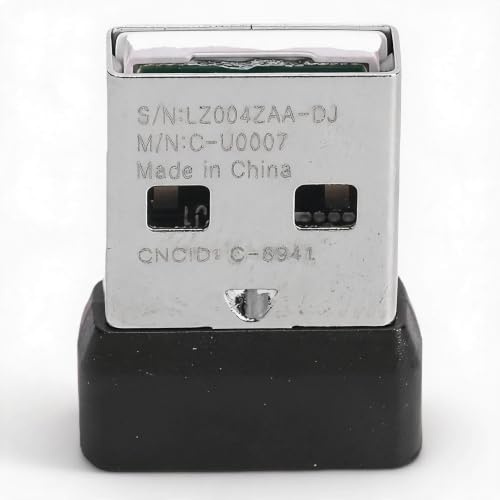 Dpofirs Receptor Inalámbrico USB Dongle USB de Repuesto para MK220 MK235 MK260 MK270 MK275 MK345 Combo de Ratón y Teclado Inalámbrico