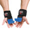 DMoose Fitness Gewichtheberhaken für Männer & Frauen (Paar) - 8 mm dicke Handgelenkpolster - Gewichthebergriffe für Powerlifting, Shrugs, Rows & Deadlift Support - Gym Lifting Straps mit Pull Up Hooks