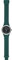 HIP HOP Orologio HWU0775 UOMO METAL SOLARE quadrante MONO-COLORE NERO movimento SOLO TEMPO - 3 LANCETTE QUARZO e CINTURINO SILICONE E METALLO VERDE