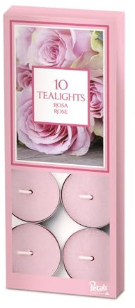Prices Candles Rose 10 Scented Tea Lights