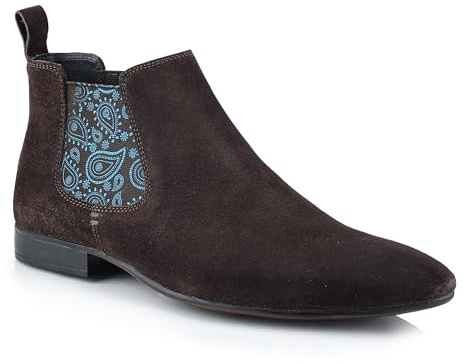 Silver Street London - Carnaby Suede (11 UK, Brush Brown)