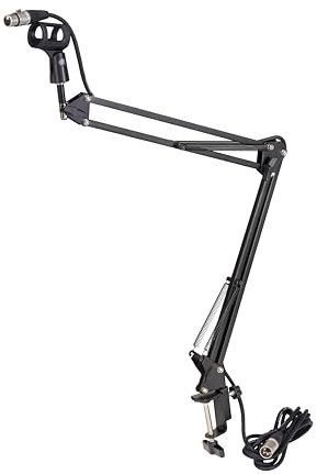 SOUNDSATION ST-50M - Asta Microfonica Da Tavolo Professionale Con Cavo Microfonico