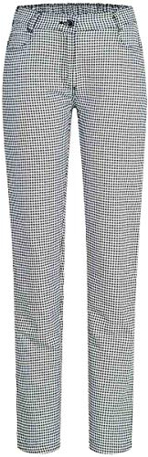 GREIFF Damenhose Five Pocket Cuisine Basic 5319 Regular Fit, Farbe: S/W Pepita, Größe: 38