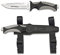 Tiendas LGP Albainox – 32351 – H. 11,5 cm. Cuchillo Submarinismo Negro Nautilus -Herramienta para, Pesca, Caza, Camping, Outdoor, Supervivencia y Bushcraft