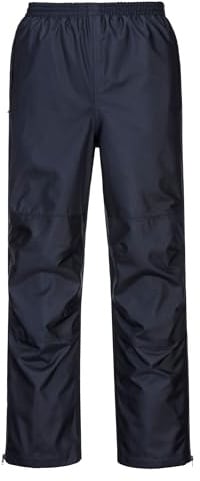 Portwest S556 Sz Vanquish Hose Verstärkter Knieschutz Verschweißte Nähte | Schwarz, S, EN 343 Klasse 3:3, Abriebfestes Oxford-Polyester, 60% Baumwolle, 40% Polyester, 2 Taschen