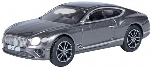 Oxford Diecast Bentley Continental GT - Tungsten Grey