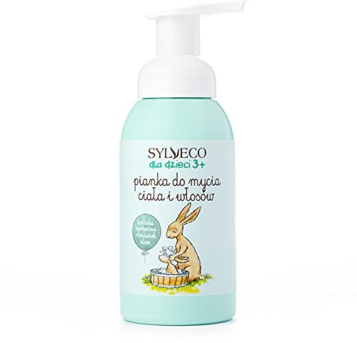 Sylveco Kids 3+ Schaumgel für Körper und Haar, 290 ml, natürlich und weich