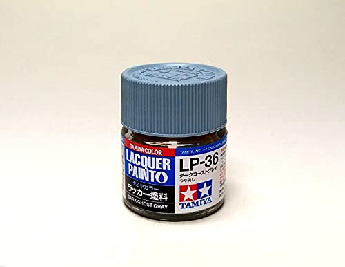 RCECHO Tamiya Model Color Lacquer Paint LP-36 Dark Ghost Gray 10ml 82136