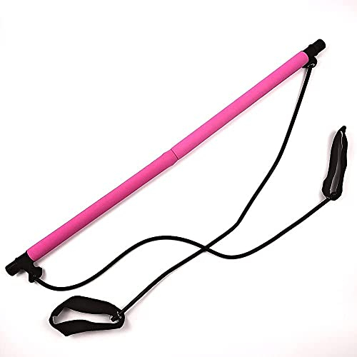 Pilates Stick barre de résistance Barres de traction Musculation Bâton de balançoire multifonctionnel unisexe, tige flexible pour l'entraînement par vibration, barre tonifiante pour le renforcemen