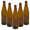 Lot de 20 bouteilles de bière marron en verre « Old Shape » - 500 ml (0,5 l) - Pour bière / lager/cidre maison - Diah (500 ml)