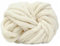 Maxee Dicke Wolle Garn 250g, Sperrige Armstricken , Soft Arm Knitting, XXL Grobstrick Weiches Wollgarn, zum Häkeln für Decke, Perfekt zum Weben von Haustier Nest, Decken, Zierkissen-Beige