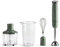 Tognana Iridea Handmixer, Whit Beater Whisk, 600 ml Tumbler und 500 ml Chopper, Salbeigrün