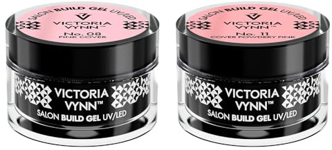 Victoria Vynn gel UV/LED Rose Constructif - 50 ml, solide et laiteux - Gel à ongles pour modelage et design