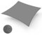 IOAOI Tenda parasole rettangolare, 2 x 3 m, impermeabile, blocco UV al 95%, con corda inclusa, per esterni, giardino, patio, cortile, pergola, balcone, feste (grigio)
