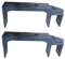 Fenteer 2X Soportes de Montaje en Pared para Toldo Retráctil Piezas de Repuesto Accesorios para Toldos Soportes de Pared para Toldo para Patio Al Aire Libre, Gris
