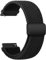 Wanme Bracelet pour Amazfit GTR 3 / GTR 3 Pro, 22mm Réglable Bracelet en nylon tissé avec fermeture magnétique pour Amazfit GTR 4 / Stratos 3 / Stratos 2 / Stratos, Noir