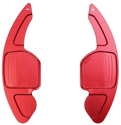 Paddle Shift Booster Knopf Für Skoda Für Octavia A5 MK2 1Z RS VRS RS Combi Scout 2010 2012 Autolenkrad Schaltwippenverlängerung Schalthebel DSG Getriebe(Rot)