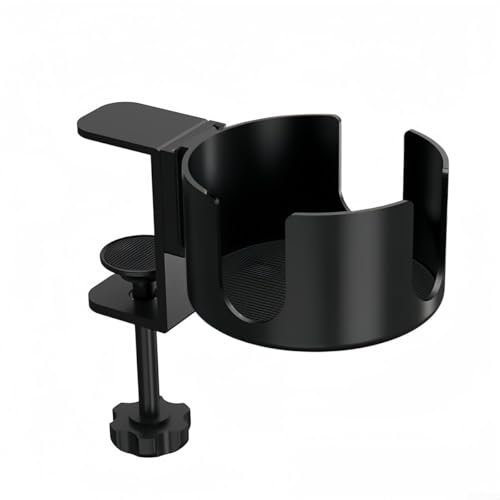 Sleek and Functional For Desk Mounted Cup Holder Designed to Hold a Variety of Drink Containers Firmly in Place