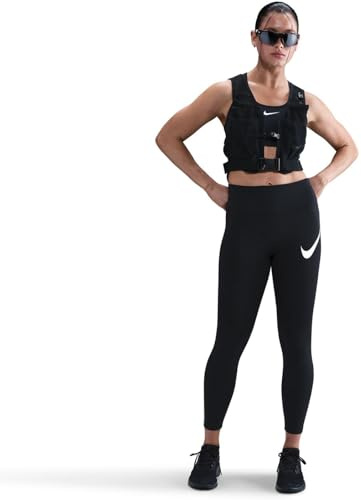 Nike Tempo Swoosh Run 7/8-Lauf-Leggings mit hohem Taillenbund für Damen, HV2304