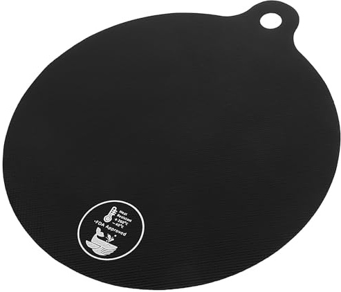 TIDTALEO Silicone Induction Cooker Protective Mat Heat Insulated and Non-deformable Cooktop Pad Liner for Kitchen Use