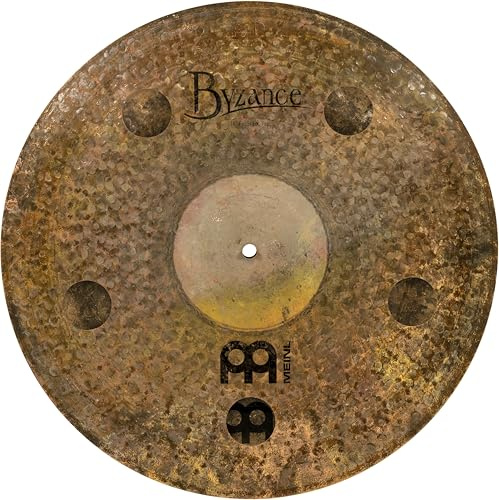 Meinl Cymbals Artist Concept Models Matt Garstka Fat Stack 18/16 inch (Video) Trash Stack Cymbal for Drum Kit (45,72cm) B20 Bronze, Dry Finish (AC-FAT)