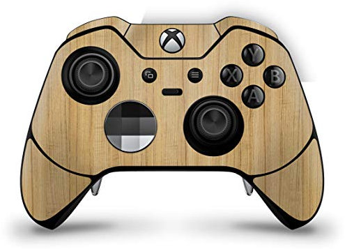 Skins4u Aufkleber Design Schutzfolie Skin kompatibel mit Xbox One Elite Controller Eiche