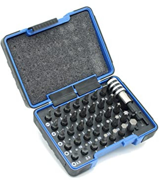 TEMO 36-teiliges Schraubendreher-Bit-Set mit Schnellspannfutter