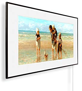 Könighaus Infrarot Bildheizung ✓ HD Qualität mit TÜV SÜD ✓ 5 Jahre Herstellergarantie ✓ schwarzer Rahmen ✓ Doppelter Überhitzungsschutz ✓ inkl. Thermostat ✓ 1000 ✓ - Museumsbild: 19