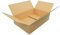 verpacking Faltkartons 345 x 245 x 90 mm Braun (Außenmaß 350 x 250 x 100 mm) variable Höhe bei 50 mm KK S 1-wellig Versandkarton kleinen Waren DHL Päckchen DPD GLS Hermes Päckchen Kartons (100 Stück)