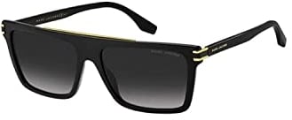 Marc Jacobs Unisex Marc 568/s Sonnenbrille, Black, 58