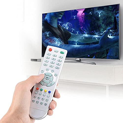 ciciglow Universal-SAT-Satellitenempfänger-Fernbedienung Ersatz-Smart-Fernbedienung für Alle Satellitenempfänger