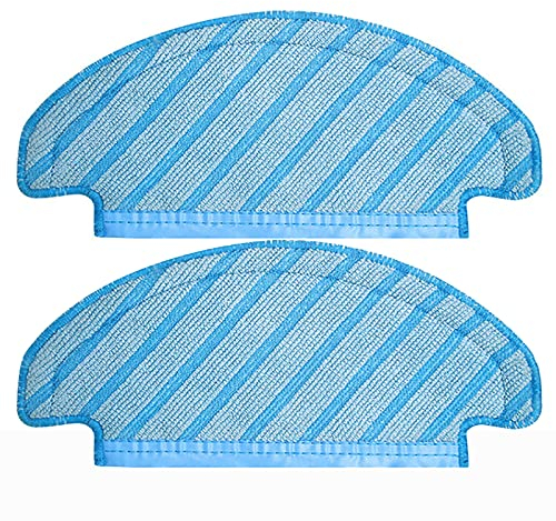 HUAYUWA 2 Stück Reinigungstücher Ersatz passend für Yeedi K781+/Vac K760/Vac Max/Vac Station/Vac Hybrid Roboter Staubsauger Zubehör