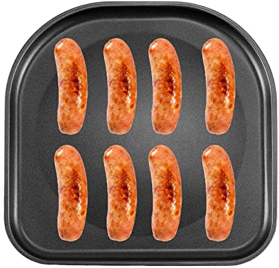 delr Heißluftfritteuse aus Edelstahl | Edelstahl für Vortex Air Fryer Ersatzteile,Ersatz-Kochschale für Heißluftfritteusen-Zubehör, spülmaschinenfest